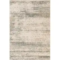 Photo of Ivory Striped Power Loom Area Rug