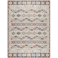 Photo of Ivory Tan And Black Geometric Flatweave Area Rug