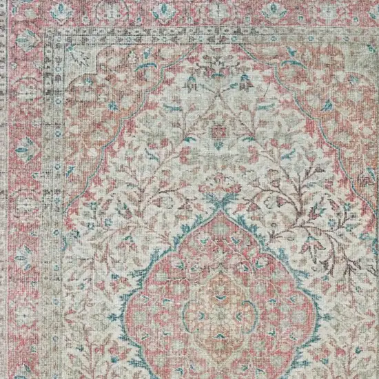 Pink And Ivory Area Rug Photo 4