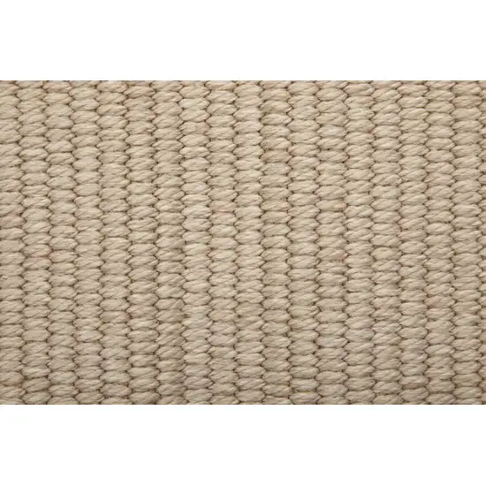 Ivory and Tan Hand Woven Area Rug Photo 8