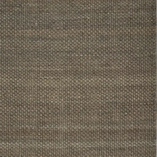 Slate Brown Hand Woven Area Rug Photo 9