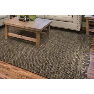 Photo of Jute Slate Area Rug