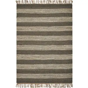 Photo of Jute Slate Ivory Area Rug