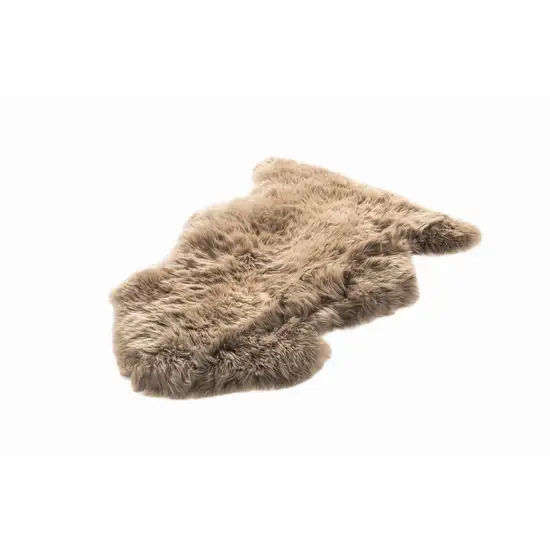 Latte New Zealand Natural Sheepskin Rug Photo 3