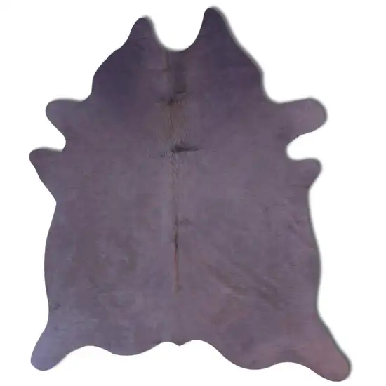 Lavender Cowhide Hand Knotted Area Rug Photo 1