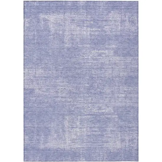 Lavender Purple And Lilac Abstract Washable Indoor Outdoor Area Rug Photo 2