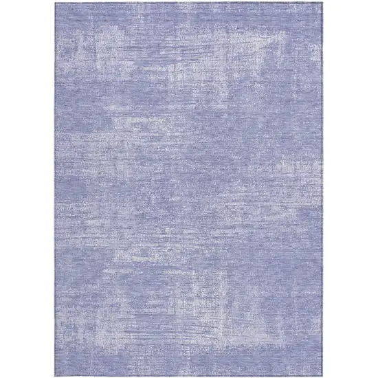 Lavender Purple And Lilac Abstract Washable Indoor Outdoor Area Rug Photo 6