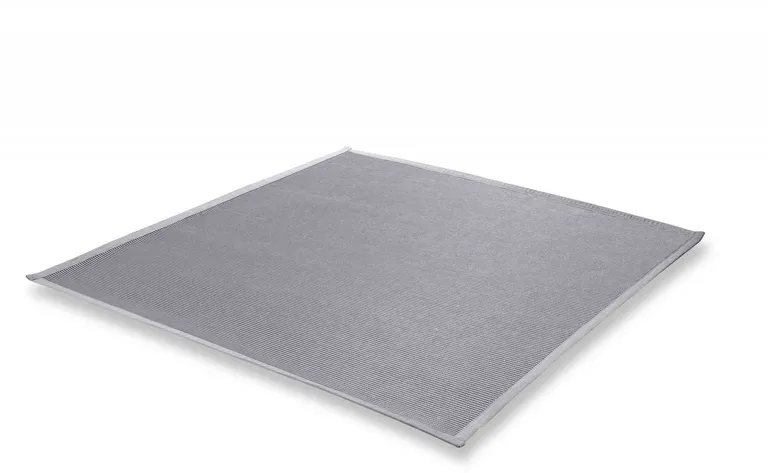 Light Gray Sunbrella Indoor Outdoor Small Rug Photo 1