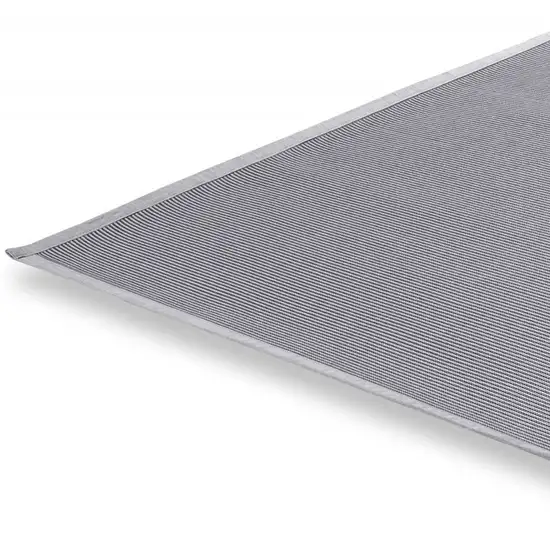 Light Gray Sunbrella Indoor Outdoor Small Rug Photo 5