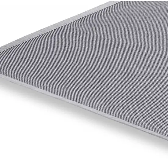 Light Gray Sunbrella Indoor Outdoor Small Rug Photo 4