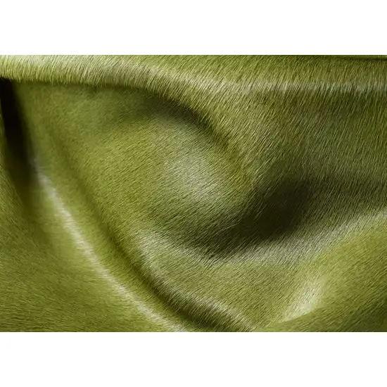 Lime Cowhide - Area Rug Photo 2