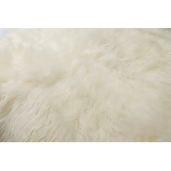 Long Haired Icelandic Sheepskin Area Rug Photo 2