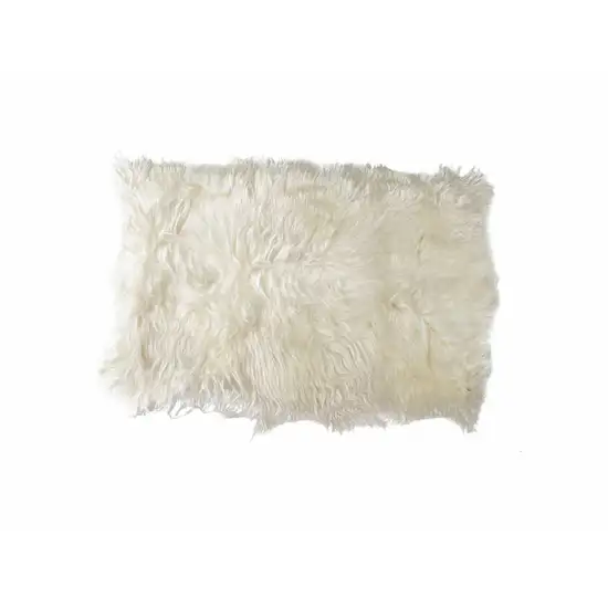 Long Haired Icelandic Sheepskin Area Rug Photo 1