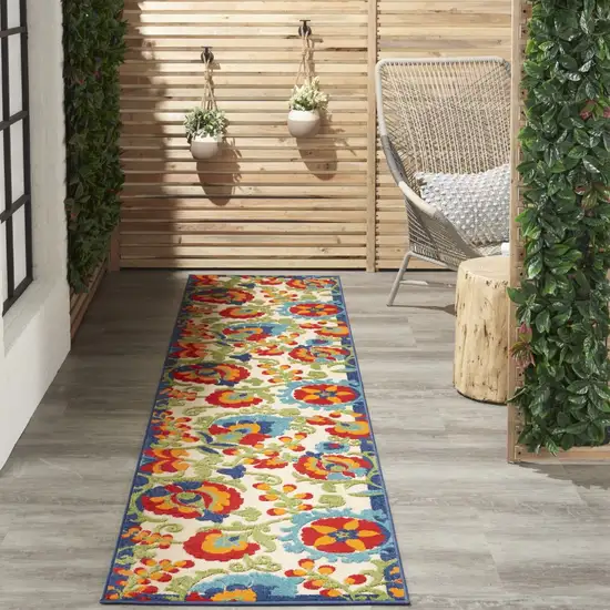 Mediterra Indoor Outdoor Runner Rug Photo 7