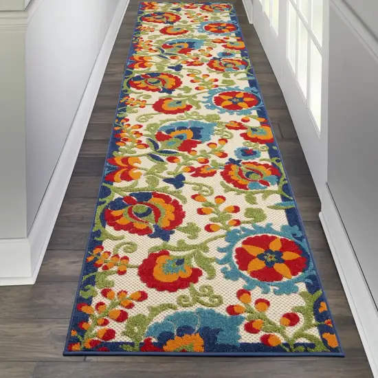 Mediterra Indoor Outdoor Runner Rug Photo 6