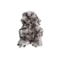 Photo of Metallic Silver Sheepskin Single Long-Haired - Area Rug