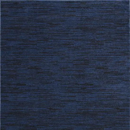 Midnight Blue Non Skid Indoor Outdoor Area Rug Photo 4