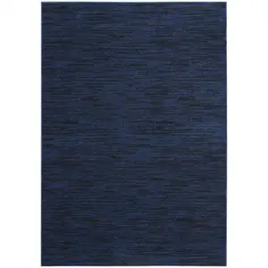 Photo of Midnight Blue Non Skid Indoor Outdoor Area Rug