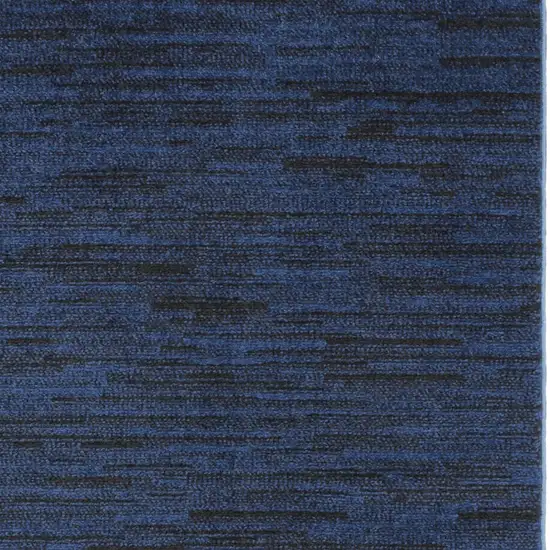 Midnight Blue Non Skid Indoor Outdoor Area Rug Photo 3