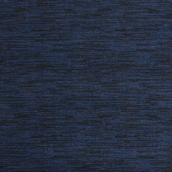 5' Midnight Blue Square Indoor Outdoor Area Rug Photo 4