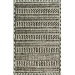 Photo of Mocha Polypropylene Area Rug