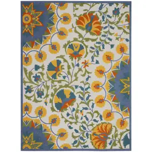 Photo of Multi Medallion Indoor Outdoor Area Rug