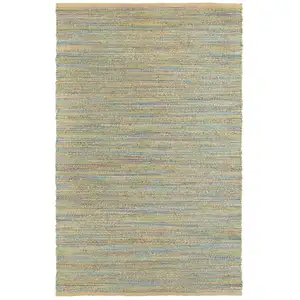 Photo of Multitoned Braided Jute Area Rug