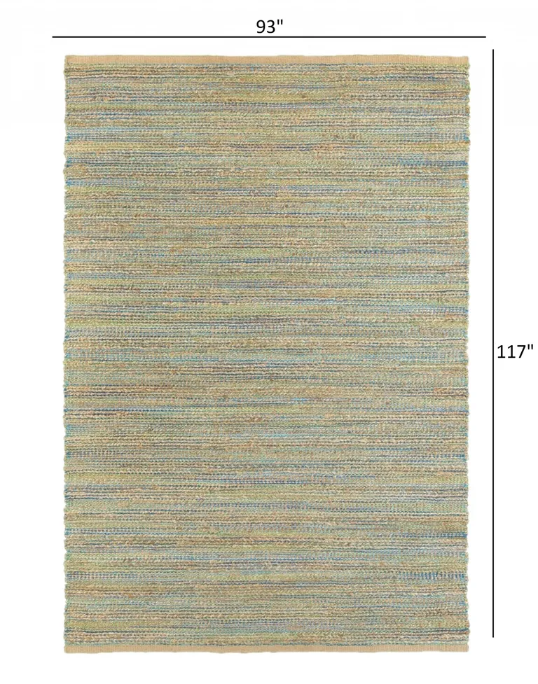 Multitoned Braided Jute Area Rug Photo 2