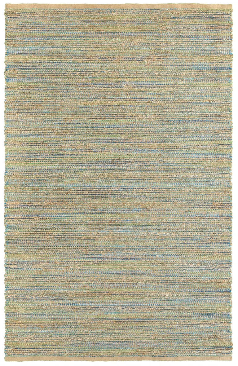 Multitoned Braided Jute Area Rug Photo 1