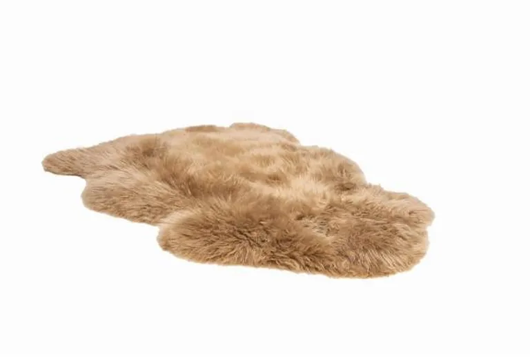 Mushroom New Zealand Natural Shearling Sheepskin Rug Photo 2