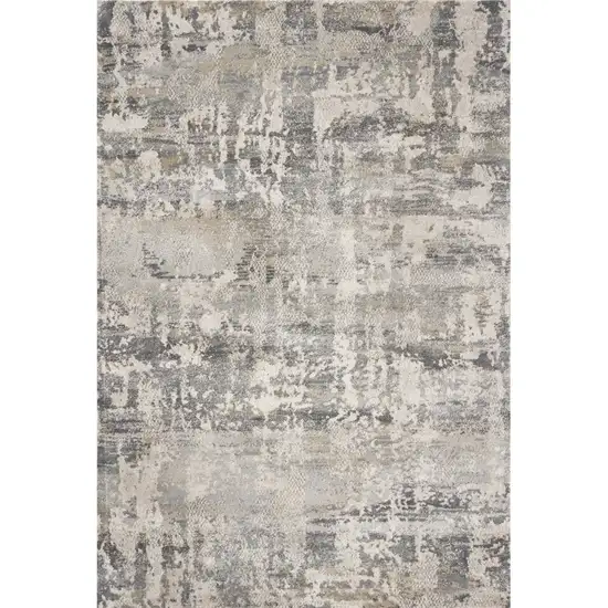 Natural Abstract Area Rug Photo 2