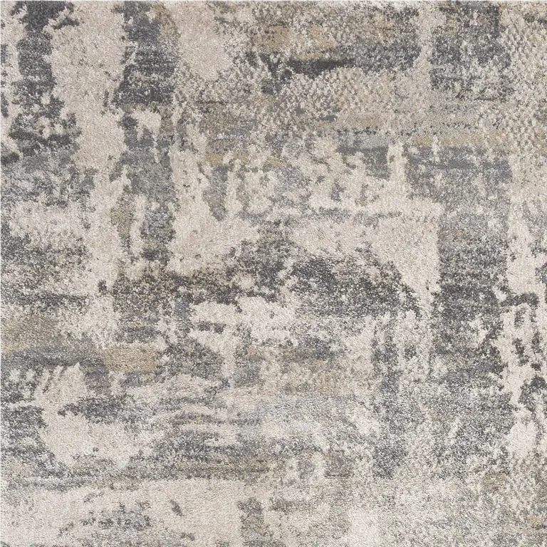 Natural Abstract Area Rug Photo 3