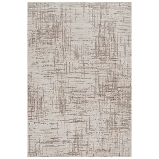 Natural Abstract Area Rug Photo 2