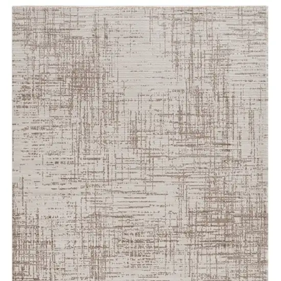 Natural Abstract Area Rug Photo 6