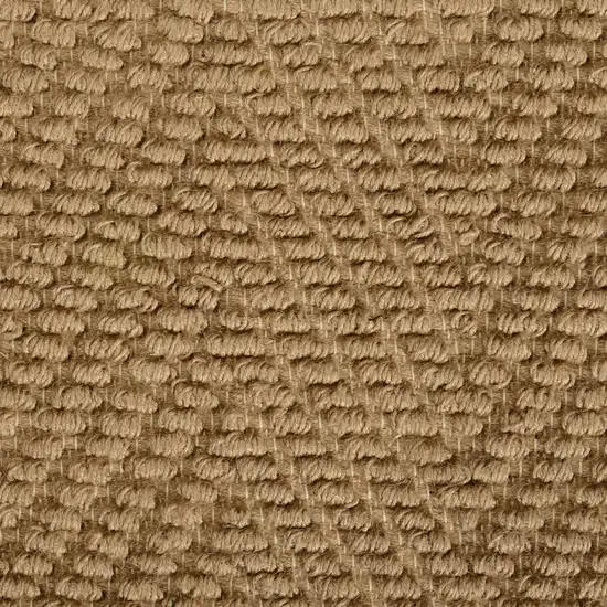 Natural Beige Hand Woven Herringbone Jute Indoor Runner Rug Photo 2