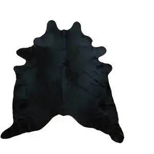 Photo of Natural Black Brindled Cowhide Rug