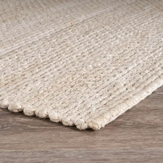 Natural Bleached Contemporary Area Rug Photo 6