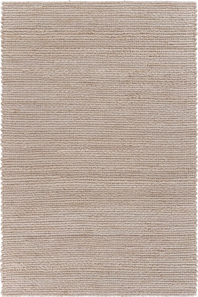 Natural Bleached Contemporary Area Rug Photo 1