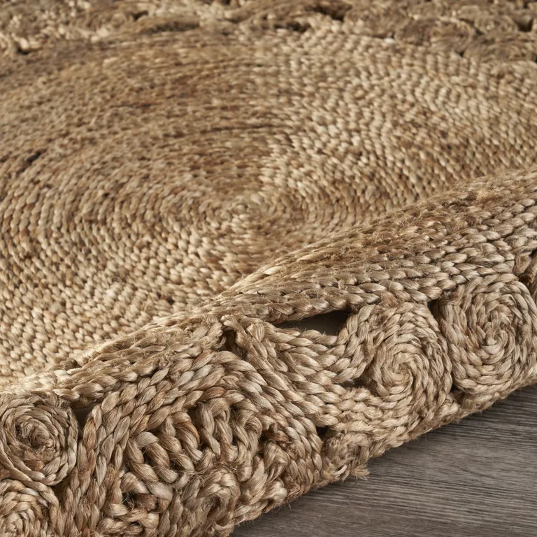 Natural Bloom Boutique Jute Rug Photo 5