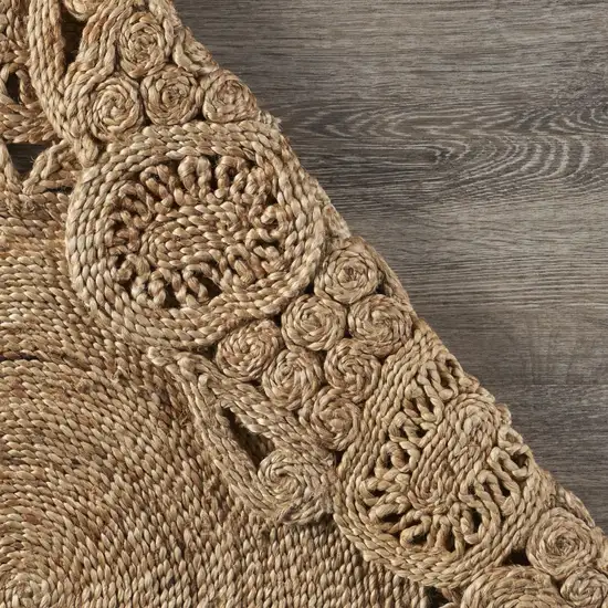 Natural Bloom Boutique Jute Rug Photo 4