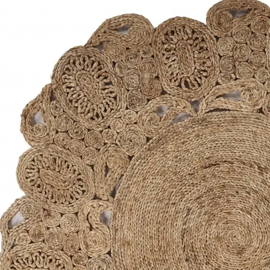 Natural Bloom Boutique Jute Rug Photo 10