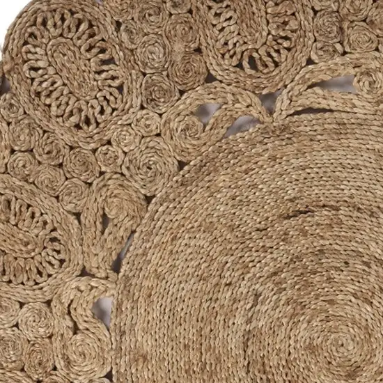 Natural Bloom Boutique Jute Rug Photo 9