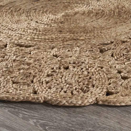 Natural Bloom Boutique Jute Rug Photo 4