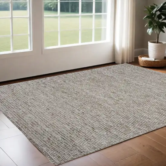 Natural Wool Handmade Area Rug Photo 1