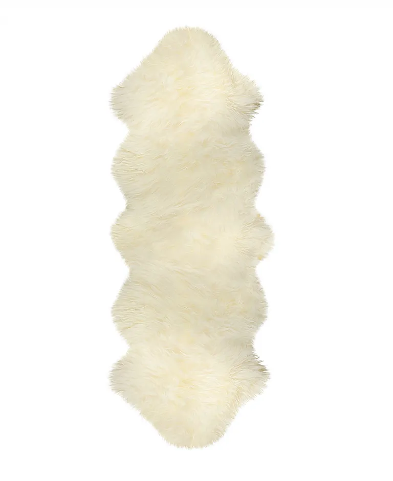 Natural Double Sheepskin - Area Rug Photo 1