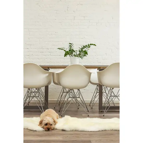 Natural Double Sheepskin - Area Rug Photo 4