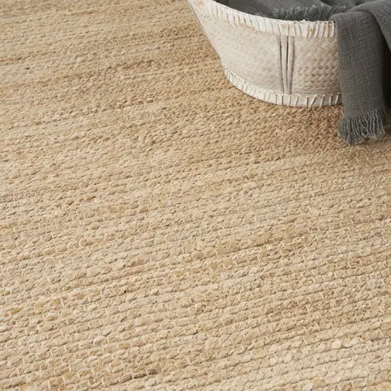 Natural Jute Flatweave Handmade Area Rug Photo 5