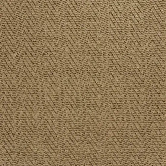 Natural Chevron Hand Woven Area Rug Photo 8