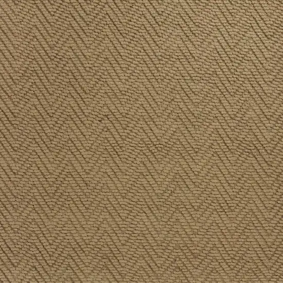 Natural Chevron Hand Woven Area Rug Photo 4