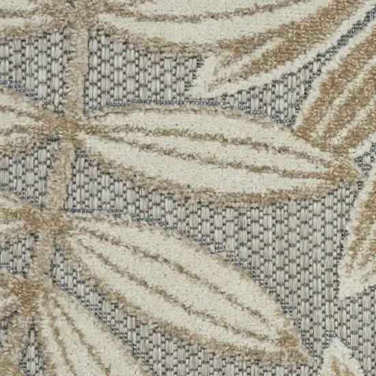 Natural Leaves Indoor Outdoor Area Rug Photo 5